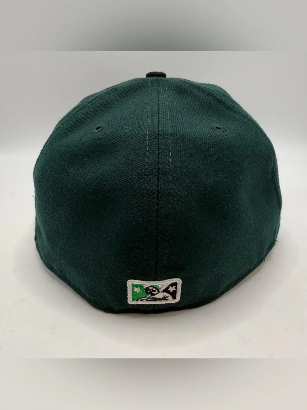 New Era 59FIFTY Cougar Puma Fitted Hat Green Gold Size 7 1/2 Baseball Cap